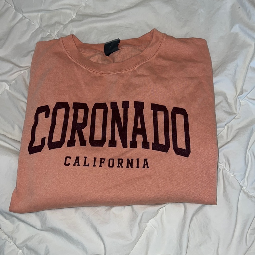 Pink crewneck